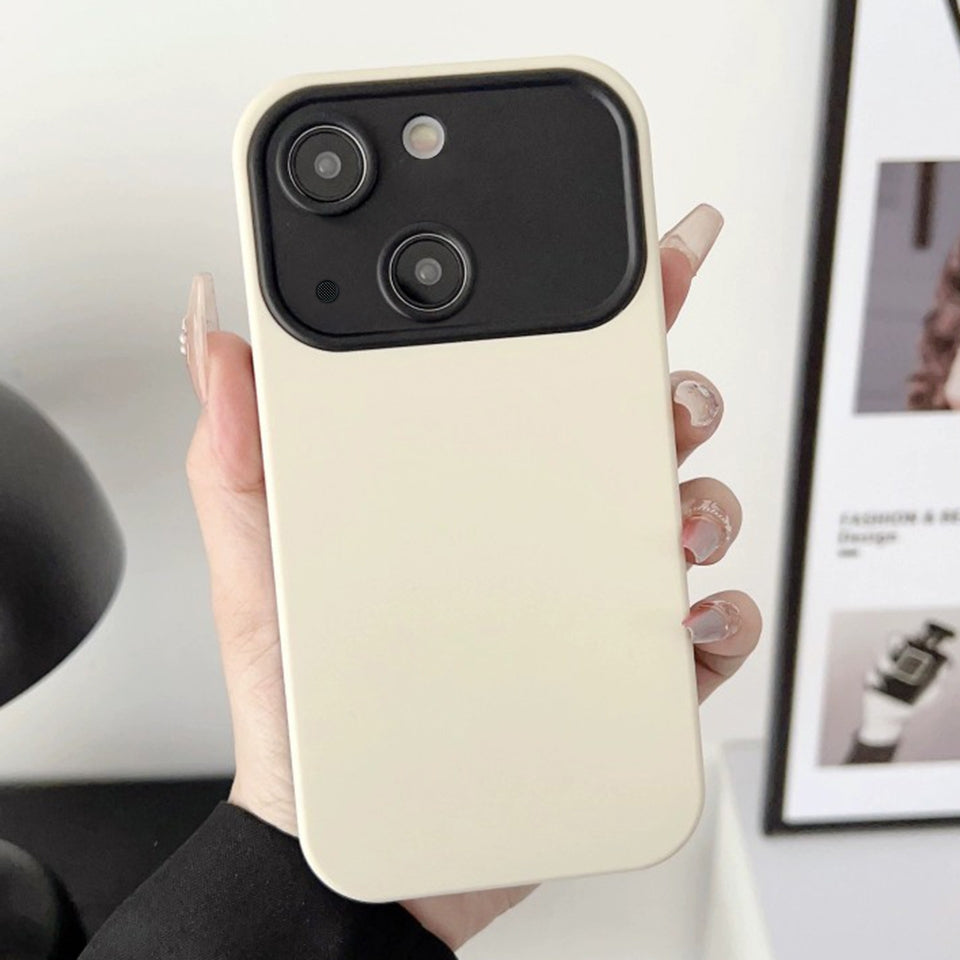 ELECTROPRIME For iPhone 15 Liquid Silicone Phone Case(Beige)