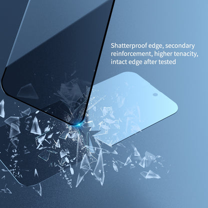 ELECTROPRIME For iPhone 15 Plus NILLKIN Guardian Full Coverage Privacy Tempered Glass Film
