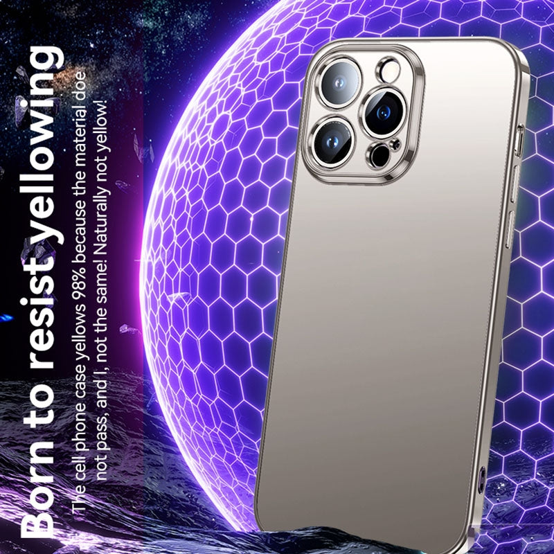 ELECTROPRIME For iPhone 15 Plus SULADA Electroplating Frosted TPU Phone Case(Titanium Grey)