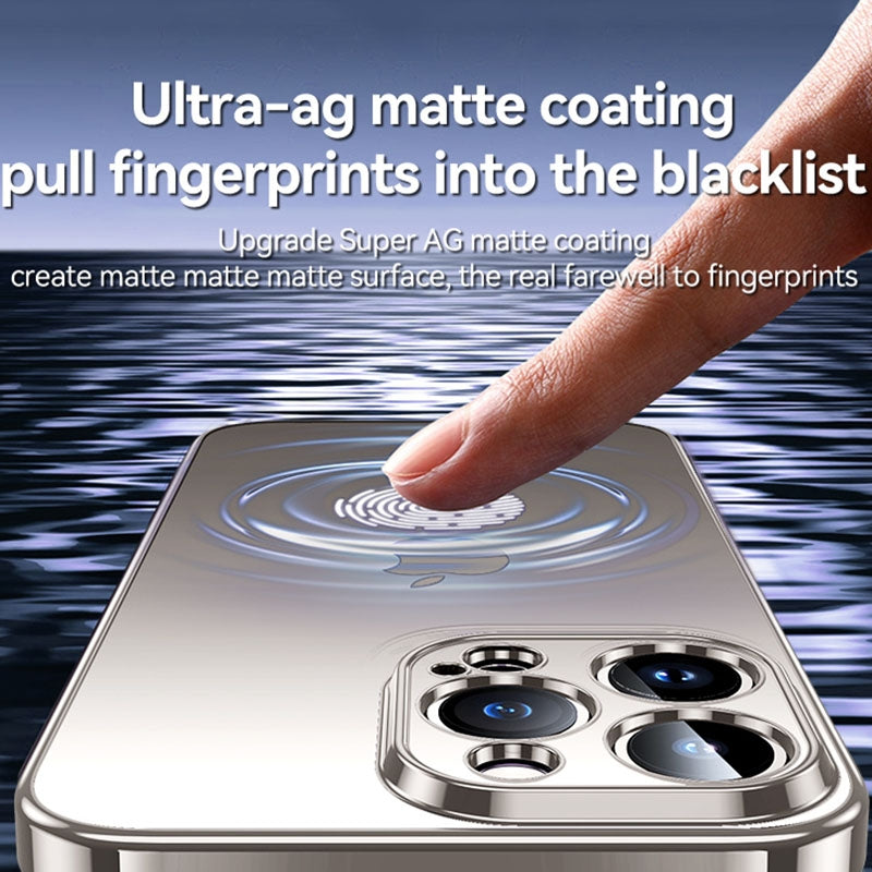 ELECTROPRIME For iPhone 15 Plus SULADA Electroplating Frosted TPU Phone Case(Titanium Grey)