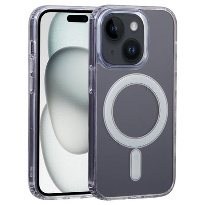 ELECTROPRIME For iPhone 15 GEBEI MagSafe Magnetic Transparent Phone Case(Transparent)