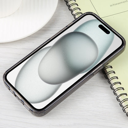 ELECTROPRIME For iPhone 15 GEBEI MagSafe Magnetic Transparent Phone Case(Transparent Black)