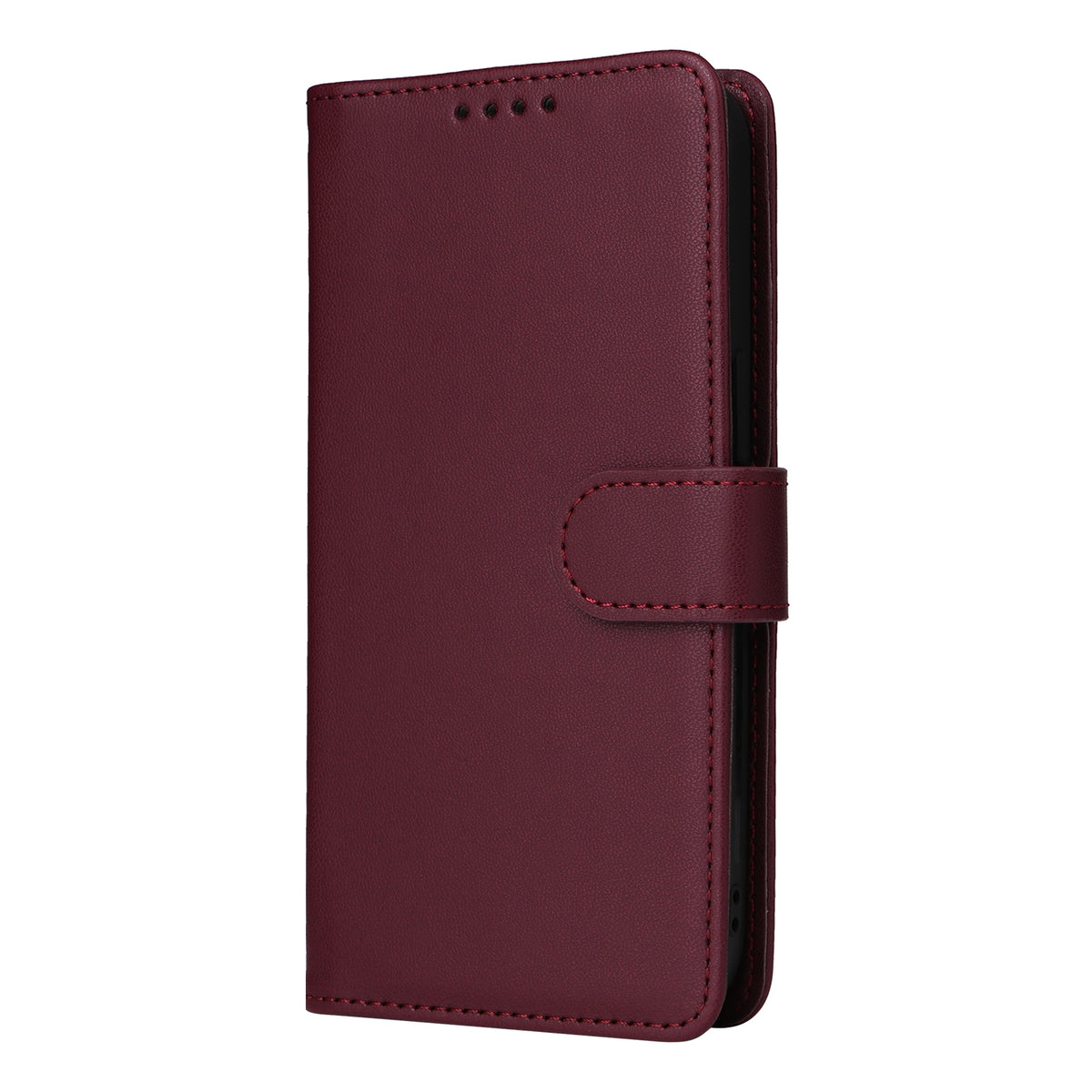 ELECTROPRIME For iPhone 15 Plus BETOPNICE BN-005 2 in 1 Detachable Imitate Genuine Leather Phone Case(Wine Red)