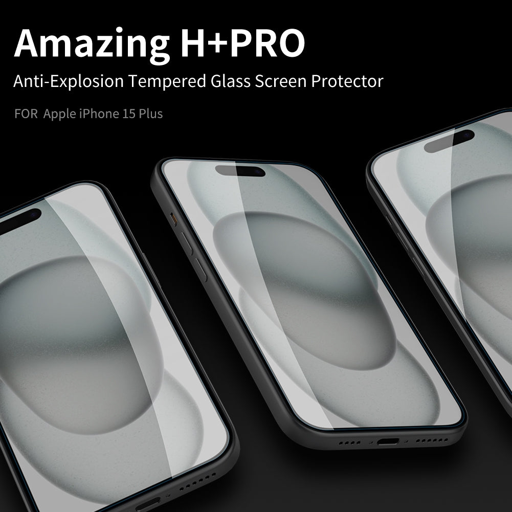 ELECTROPRIME For iPhone 15 Plus NILLKIN H+Pro 0.2mm 9H Explosion-proof Tempered Glass Film