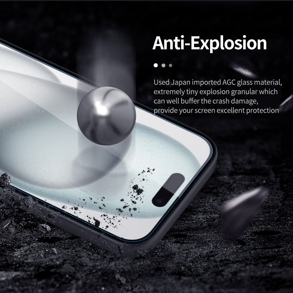 ELECTROPRIME For iPhone 15 Plus NILLKIN H+Pro 0.2mm 9H Explosion-proof Tempered Glass Film