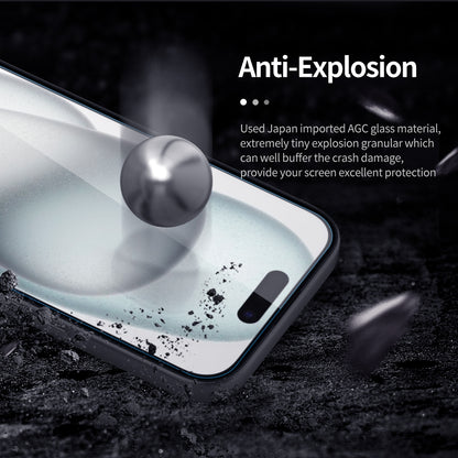 ELECTROPRIME For iPhone 15 Plus NILLKIN H+Pro 0.2mm 9H Explosion-proof Tempered Glass Film