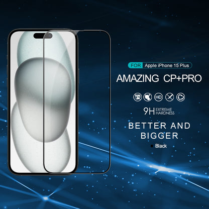 ELECTROPRIME For iPhone 15 Plus NILLKIN CP+Pro Explosion-proof Tempered Glass Film