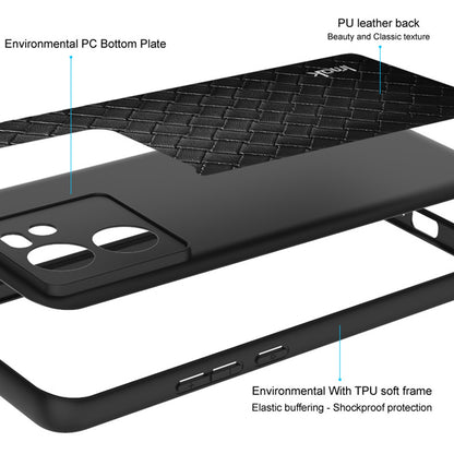ELECTROPRIME For iPhone 15 IMAK LX-5 Series Shockproof PC + PU + TPU Protective Phone Case(Carbon Fiber Texture)