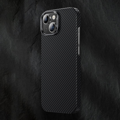 ELECTROPRIME For iPhone 15 Benks 600D Kevlar Carbon Fiber Phone Case(Black)
