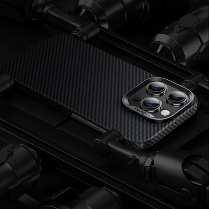 ELECTROPRIME For iPhone 15 Benks 600D Kevlar Carbon Fiber Phone Case(Black)