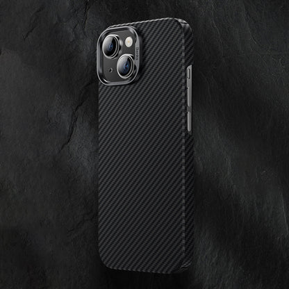 ELECTROPRIME For iPhone 15 Plus Benks 600D MagSafe Magnetic Kevlar Carbon Fiber Phone Case(Black)