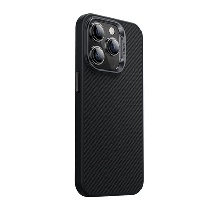 ELECTROPRIME For iPhone 15 Plus Benks 600D MagSafe Kevlar Carbon Fiber Shockproof Phone Case(Black)