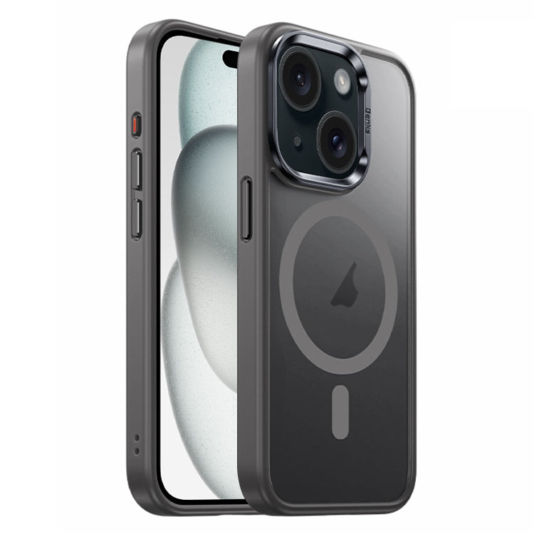 ELECTROPRIME For iPhone 15 Benks Skin Feel Series MagSafe Magnetic Shockproof Phone Case(Grey)