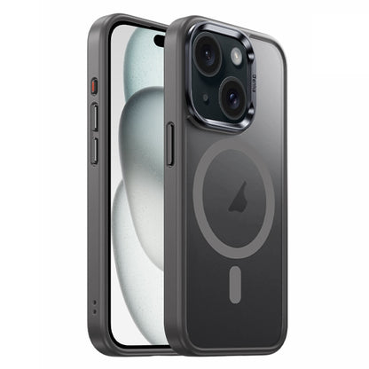 ELECTROPRIME For iPhone 15 Benks Skin Feel Series MagSafe Magnetic Shockproof Phone Case(Grey)
