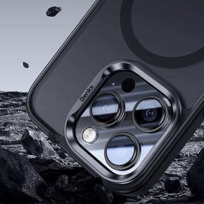 ELECTROPRIME For iPhone 15 Benks Skin Feel Series MagSafe Magnetic Shockproof Phone Case(Grey)