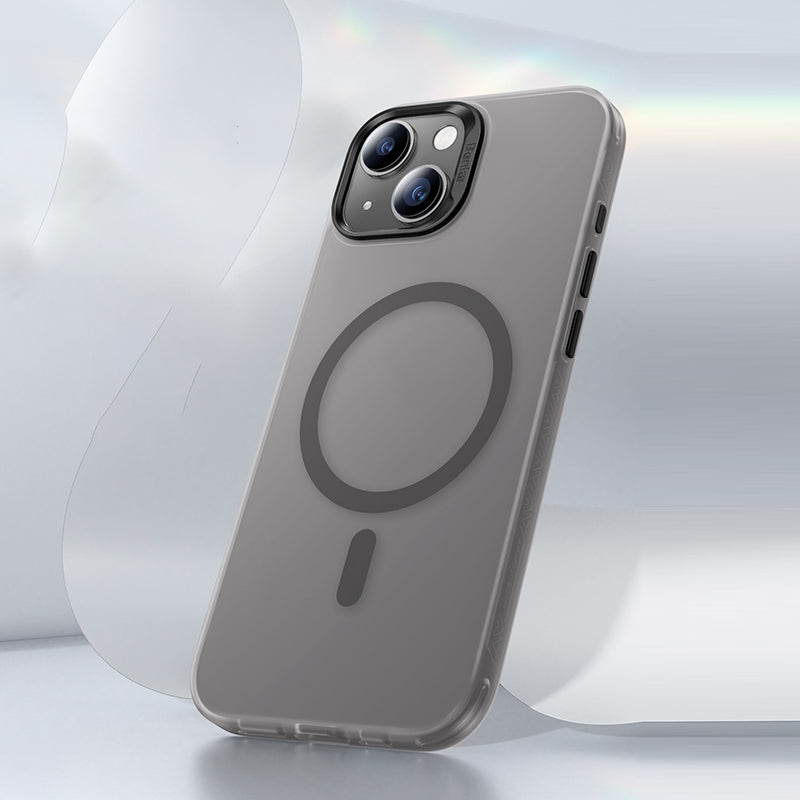 ELECTROPRIME For iPhone 15 Benks Light Sand Series MagSafe Magnetic Shockproof Phone Case(Grey)