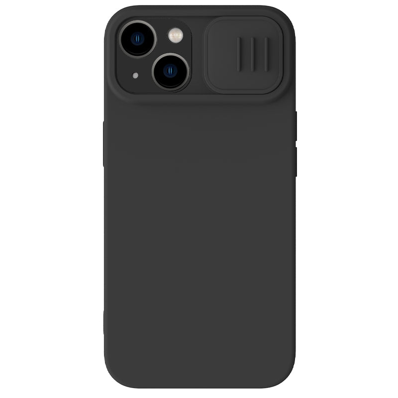 ELECTROPRIME For iPhone 15 NILLKIN CamShield MagSafe Liquid Silicone Phone Case(Black)