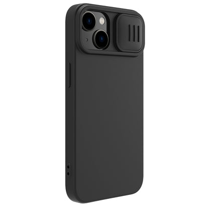 ELECTROPRIME For iPhone 15 NILLKIN CamShield MagSafe Liquid Silicone Phone Case(Black)