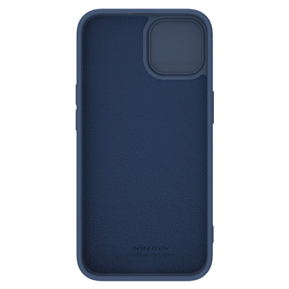 ELECTROPRIME For iPhone 15 NILLKIN CamShield Liquid Silicone Phone Case(Blue)