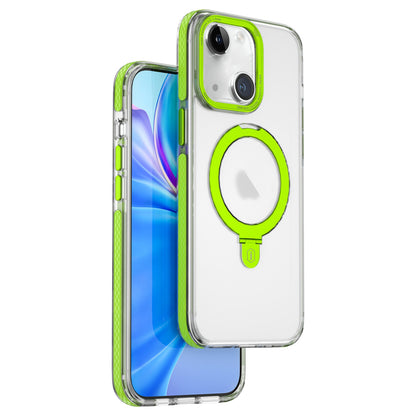 ELECTROPRIME For iPhone 15 WIWU JKK-015 3 in 1 MagSafe Phone Case(Green)