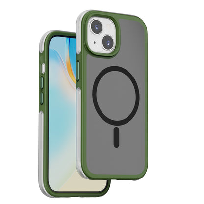 ELECTROPRIME For iPhone 15 WIWU ZKK-012 Airbag Skin Feel MagSafe Phone Case(Green)