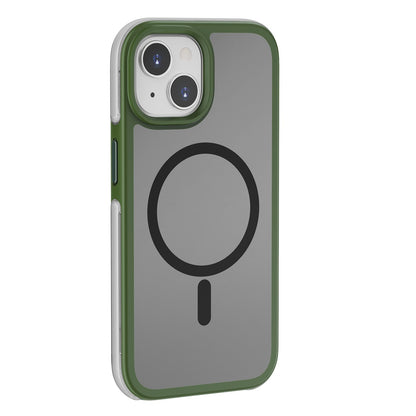 ELECTROPRIME For iPhone 15 WIWU ZKK-012 Airbag Skin Feel MagSafe Phone Case(Green)