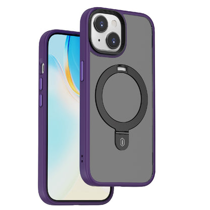 ELECTROPRIME For iPhone 15 WIWU ZMM-010 Airbag Skin Feel MagSafe Phone Case(Purple)