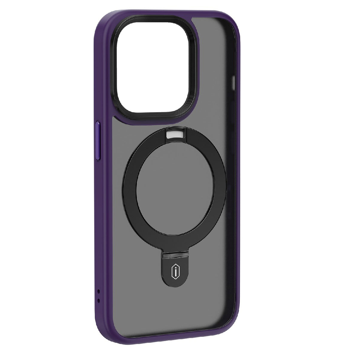 ELECTROPRIME For iPhone 15 WIWU ZMM-010 Airbag Skin Feel MagSafe Phone Case(Purple)