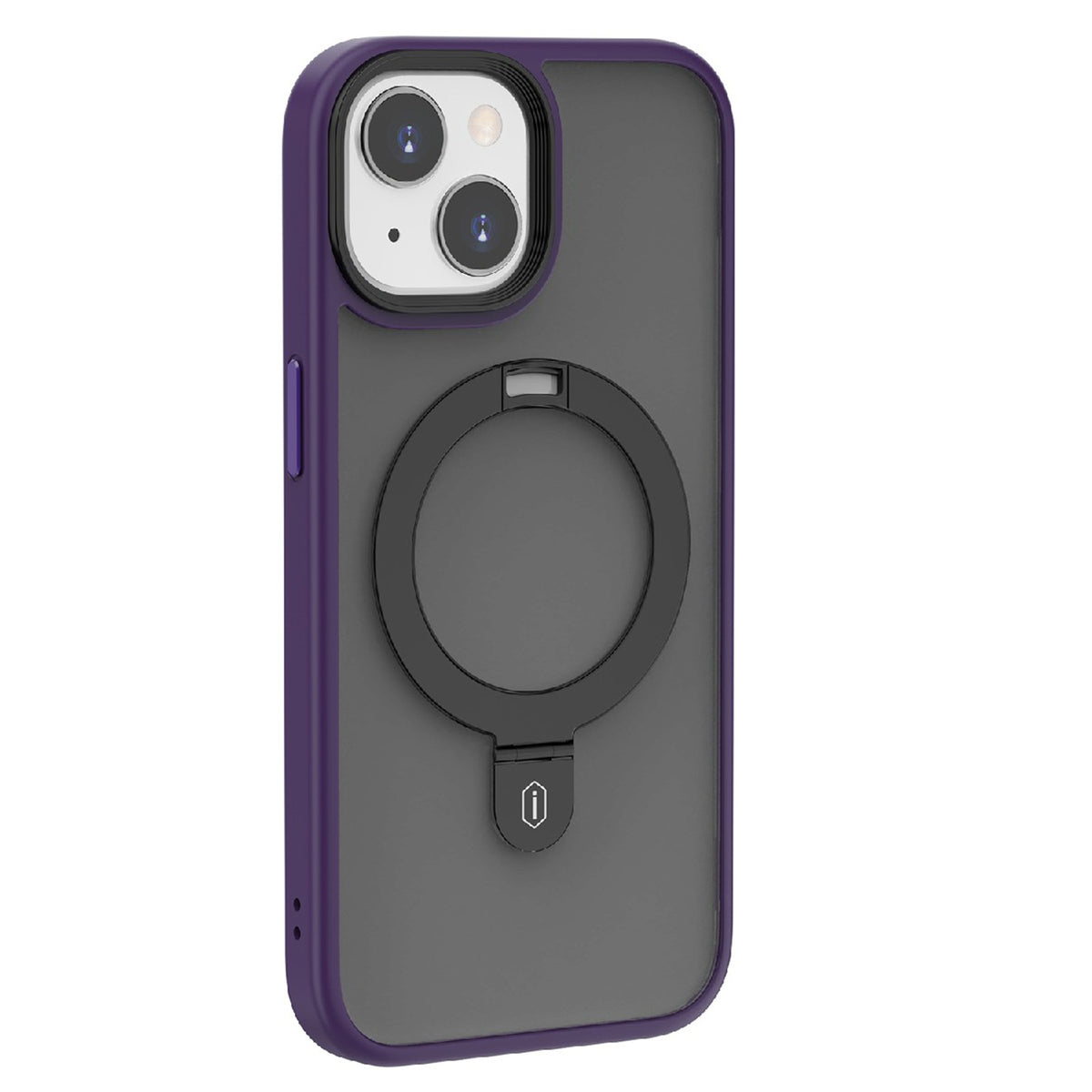 ELECTROPRIME For iPhone 15 WIWU ZMM-010 Airbag Skin Feel MagSafe Phone Case(Purple)