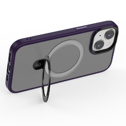 ELECTROPRIME For iPhone 15 WIWU ZMM-010 Airbag Skin Feel MagSafe Phone Case(Purple)