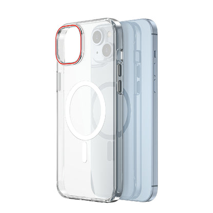 ELECTROPRIME For iPhone 15 WIWU ZYS-013 Crystal MagSafe Phone Case(Orange)