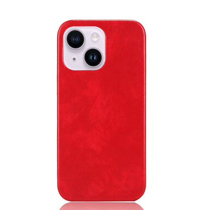 ELECTROPRIME For iPhone 15 Litchi Texture Back Cover Phone Case(Red)