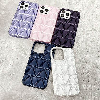 ELECTROPRIME For iPhone 15 Little Love Oil Spray Phone Case(White)