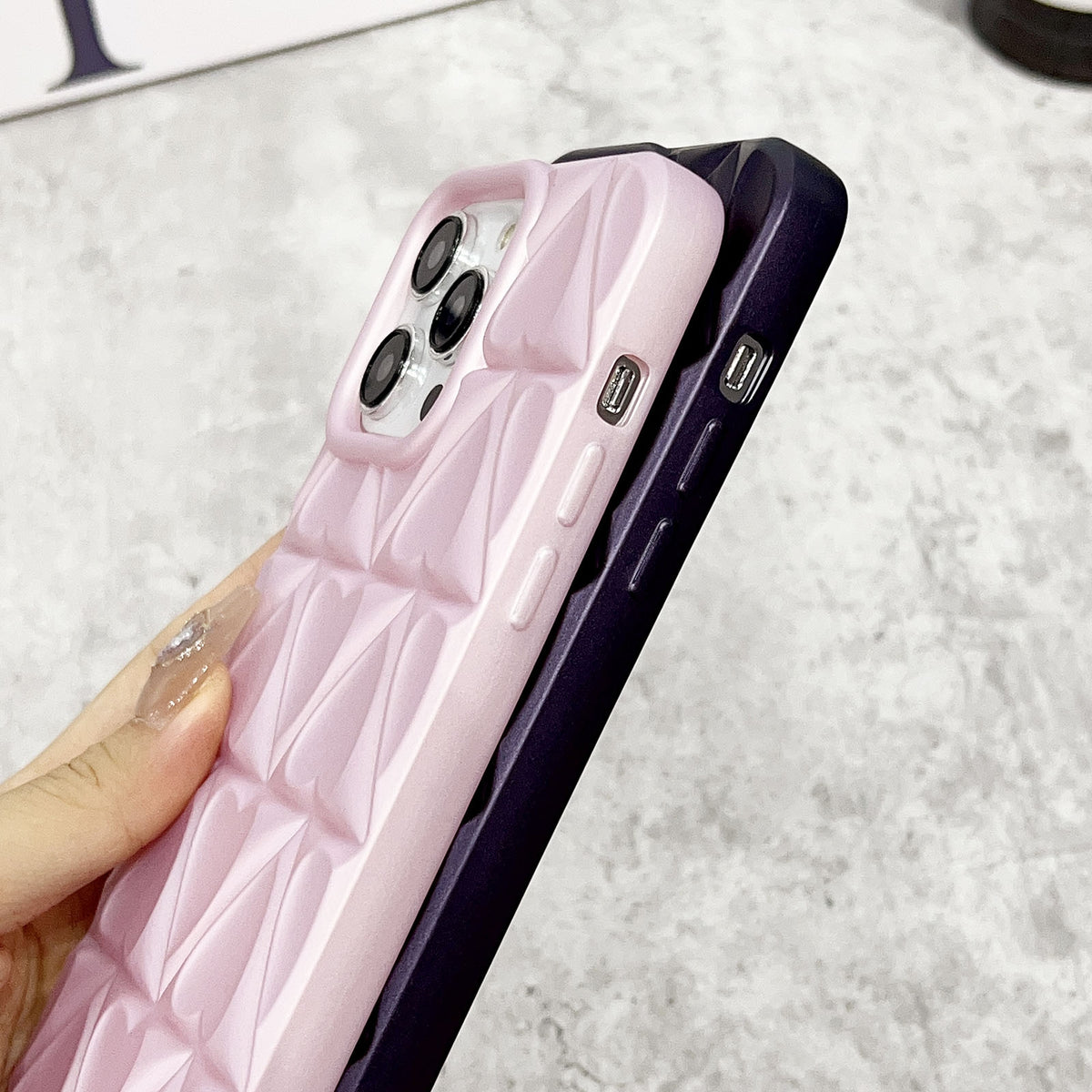ELECTROPRIME For iPhone 15 Little Love Oil Spray Phone Case(White)