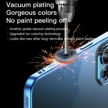 ELECTROPRIME For iPhone 15 TOTUDESIGN PC-2 Series Electroplating TPU Phone Case(Blue)