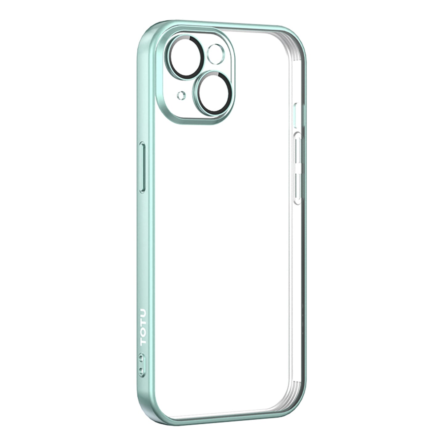 ELECTROPRIME For iPhone 15 TOTUDESIGN PC-2 Series Electroplating TPU Phone Case(Light Green)