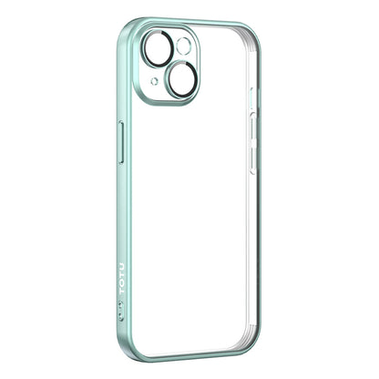 ELECTROPRIME For iPhone 15 TOTUDESIGN PC-2 Series Electroplating TPU Phone Case(Light Green)
