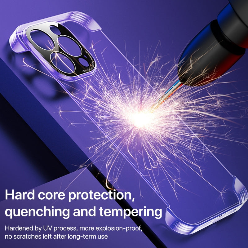ELECTROPRIME For iPhone 15 Frameless Crystal Clear MagSafe Magnetic Phone Case
