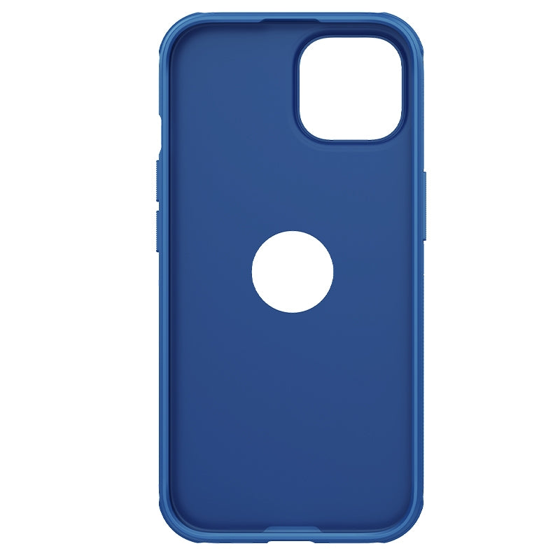 ELECTROPRIME For iPhone 15 NILLKIN Super Frosted Shield Pro Phone Protective Case With LOGO Cutout(Blue)