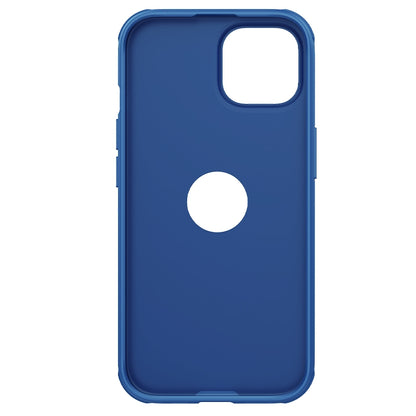 ELECTROPRIME For iPhone 15 NILLKIN Super Frosted Shield Pro Phone Protective Case With LOGO Cutout(Blue)