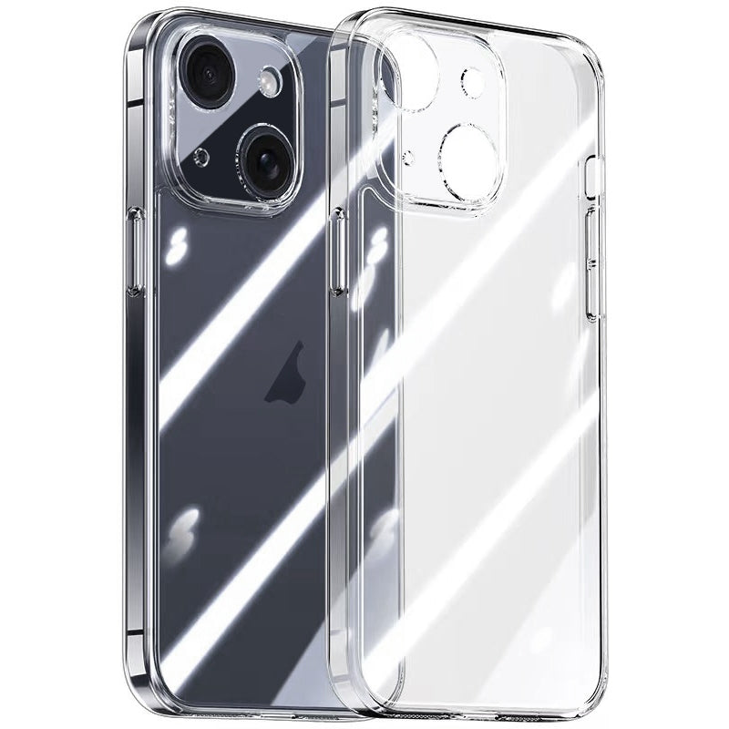 ELECTROPRIME For iPhone 15 Plus Integrated Ultra-thin Crystal Glass Phone Case(Transparent)