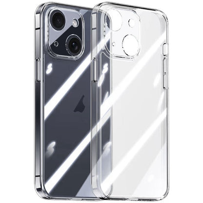 ELECTROPRIME For iPhone 15 Plus Integrated Ultra-thin Crystal Glass Phone Case(Transparent)