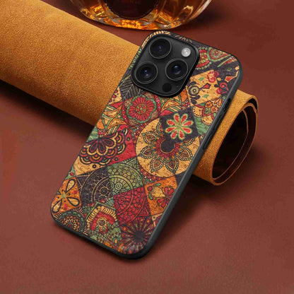 ELECTROPRIME For iPhone 15 Four Seasons Flower Language Series TPU Phone Case(Autumn Yellow)