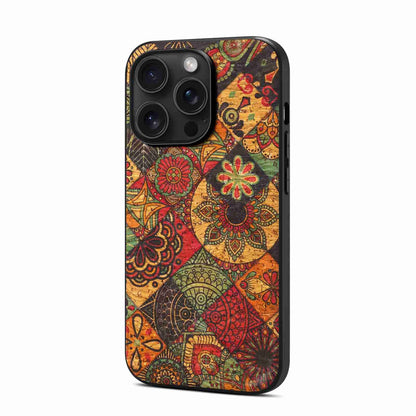 ELECTROPRIME For iPhone 15 Four Seasons Flower Language Series TPU Phone Case(Autumn Yellow)