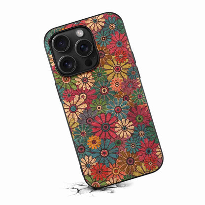 ELECTROPRIME For iPhone 15 Plus Four Seasons Flower Language Series TPU Phone Case(Spring Green)
