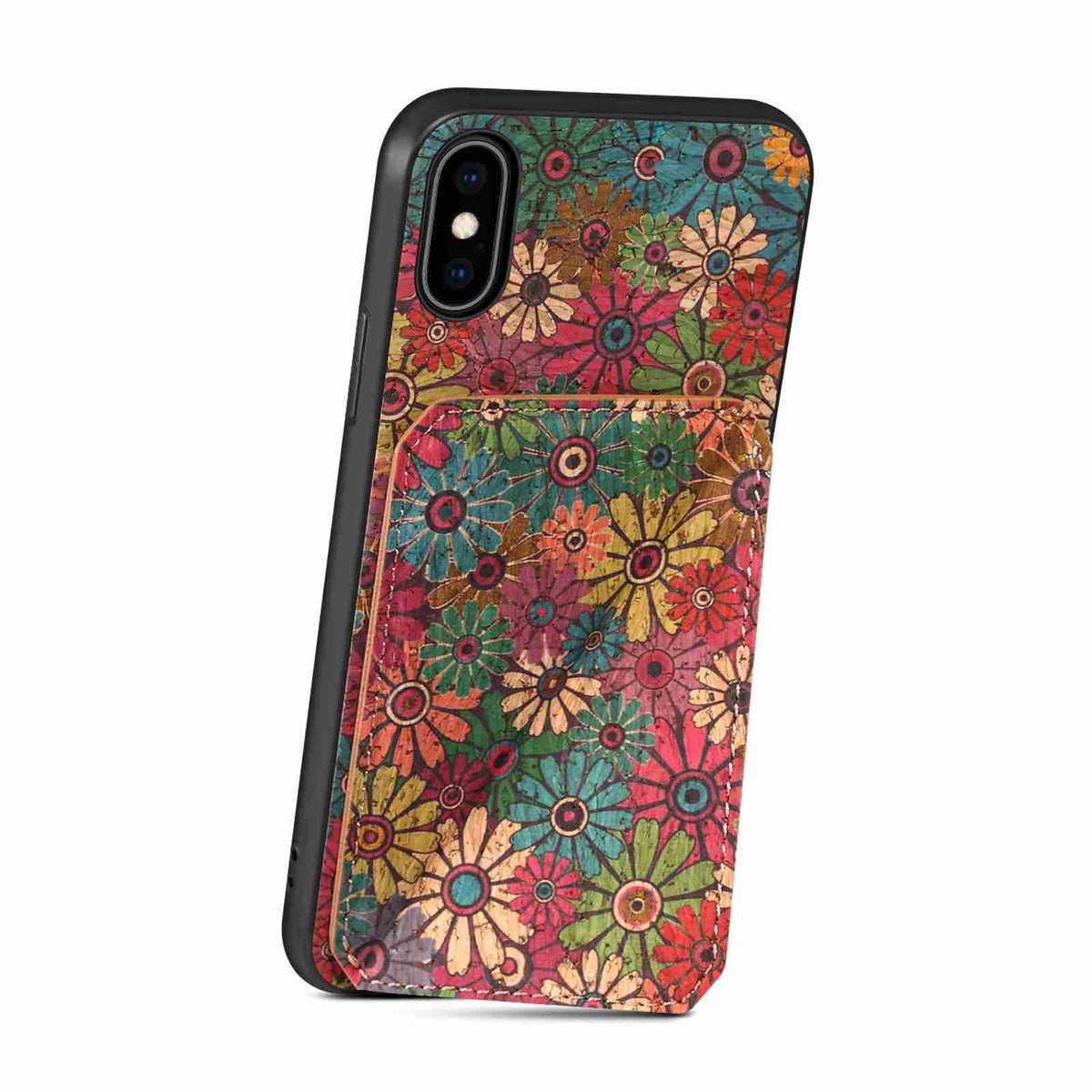 ELECTROPRIME For iPhone 15 Plus Dual Card Slot Holder Phone Case(Spring Green)