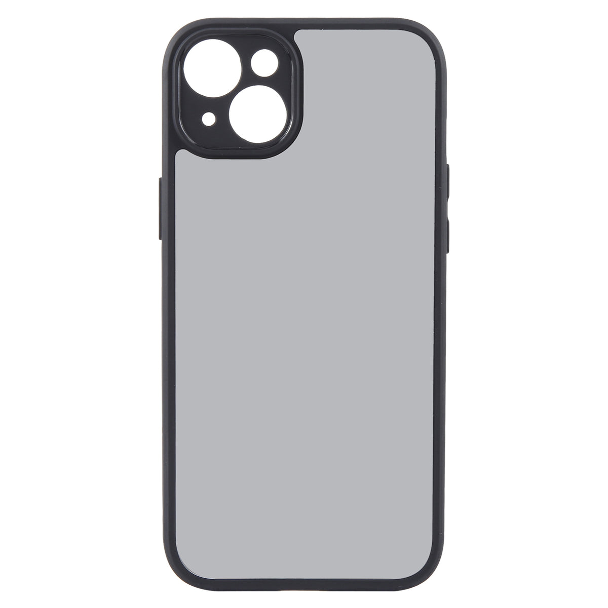 ELECTROPRIME For iPhone 15 Plus Fine Pore Matte Black TPU + PC Phone Case