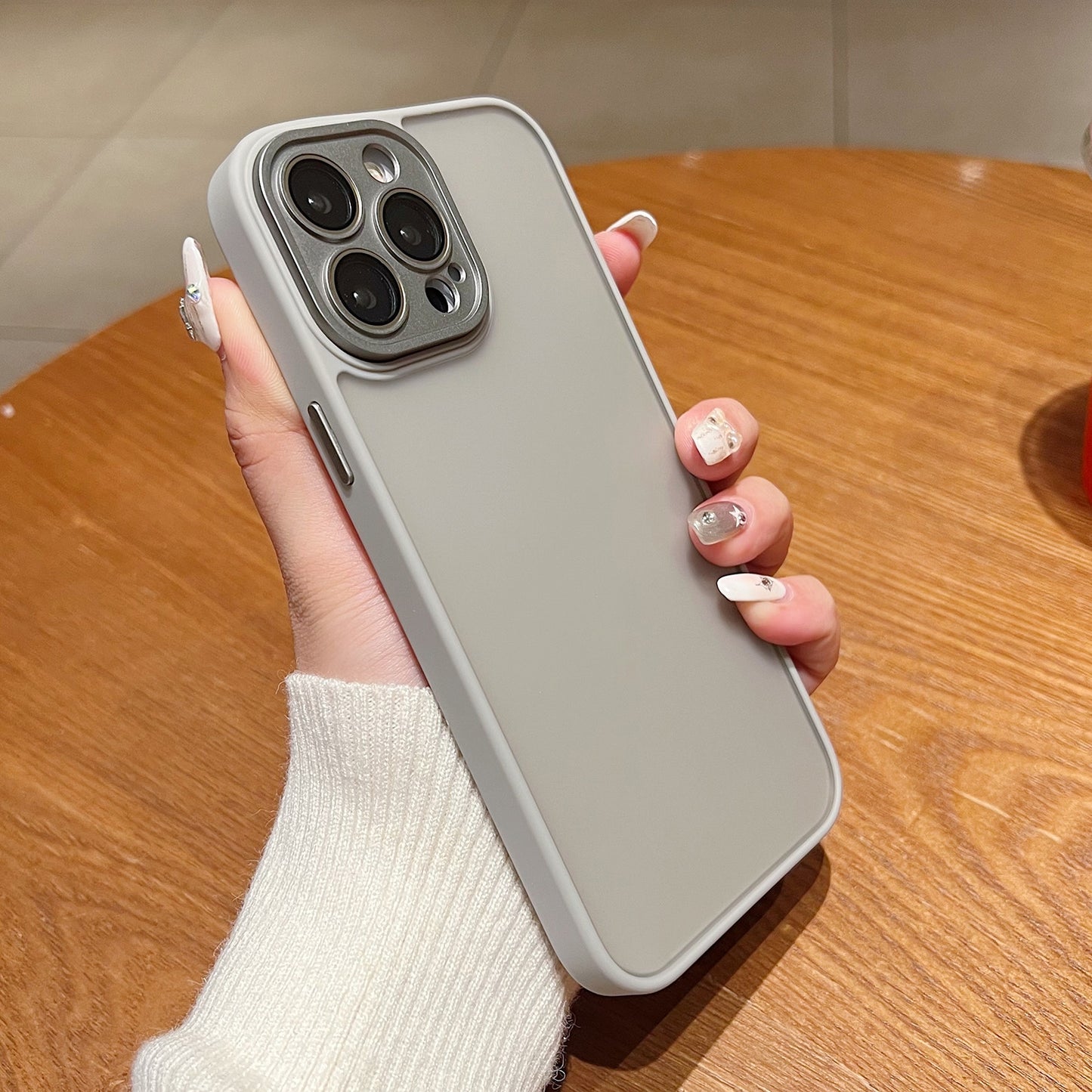 ELECTROPRIME For iPhone 15 Skin Feel Phone Case with Lens Film(Primary Color)