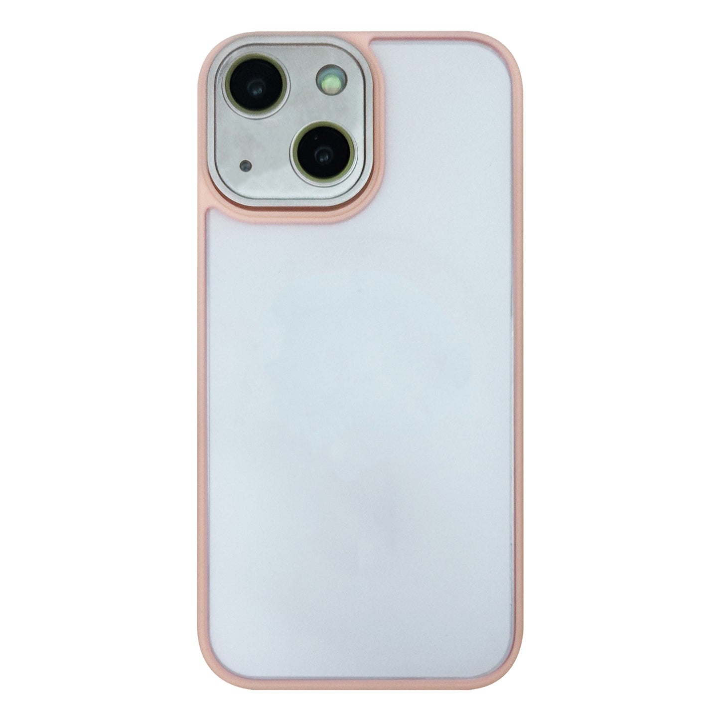 ELECTROPRIME For iPhone 15 Skin Feel Phone Case with Lens Film(Pink)