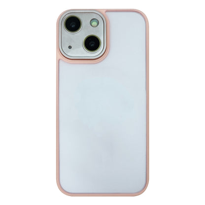 ELECTROPRIME For iPhone 15 Skin Feel Phone Case with Lens Film(Pink)